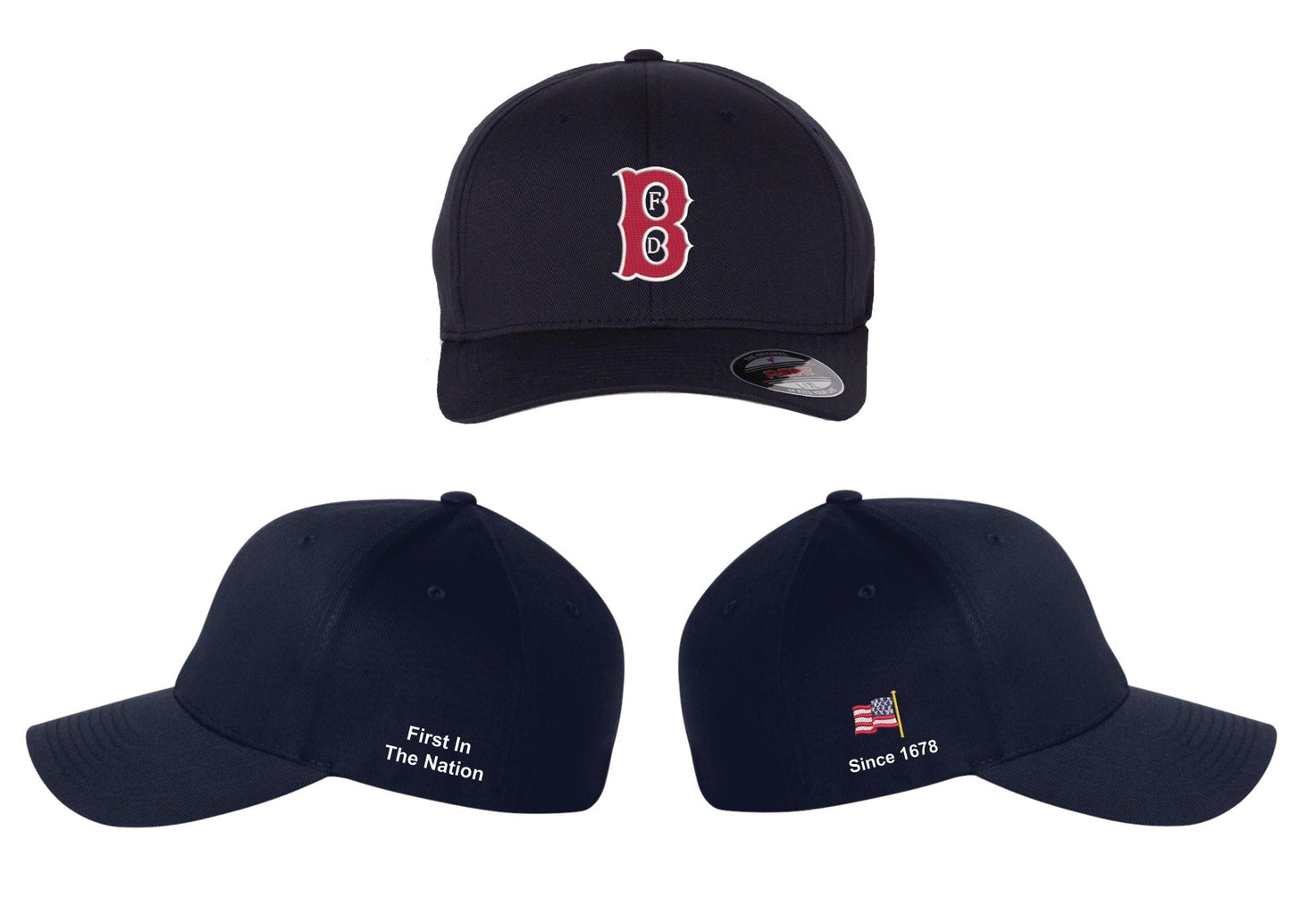 Boston Fire Baseball Hat