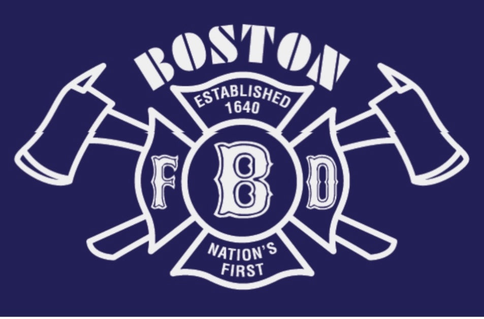 T-Shirt: Boston Fire SkyLine